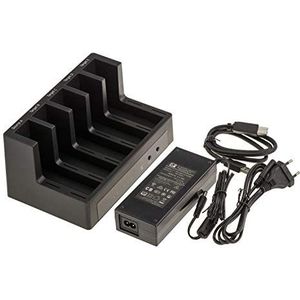 KALEA-INFORMATIQUE USB-kloon dockingstation voor 5 SATA 2,5 of 3,5 harde schijven. Dock met USB3 5G link, 6,5A externe voeding.