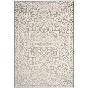 Safavieh Persisch geïnspireerd tapijt, NBL691 vintage 120 x 180 cm lichtblauw/ivoor