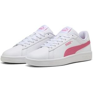 PUMA Unisex Smash 3.0 L Sneaker, White-Magic Rose, 7 UK, Puma Witte Magische Roos, 40.5 EU