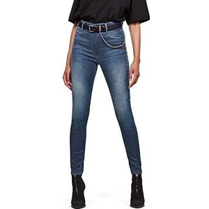 G-Star Raw Kafey Ultra High Skinny dames Jeans Skinny,Gedragen in Gravel Blue C431-b844,26W / 32L