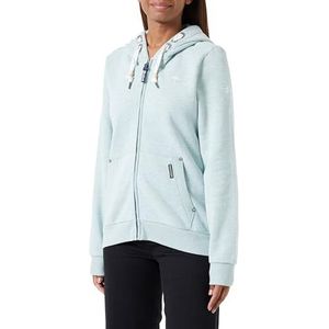 boundry Dames sweatjack 34619097-BO02, salie melange, L, Salie Melange, L