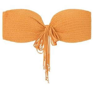 Women'Secret Lotus Bikini Top voor dames, Oranje, 85B