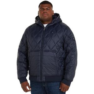 Tommy Hilfiger BT-MIX QUILT RCL HOODED JAS-B, woestijn hemel, XXL