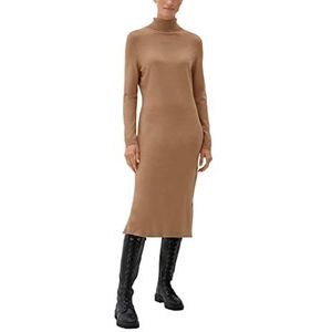 s.Oliver Dames 2121299 gebreide jurk, bruin, 36