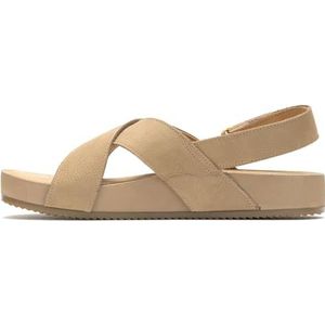 Hush Puppies Mylah Slingback Sandaal voor dames, bruin, maat 36, bruin, 39 EU