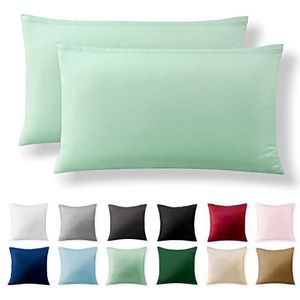 Alreya - Renforcé - Kussenslopen - Groente - Set van 2 - 40 x 80 cm - 100% Katoen