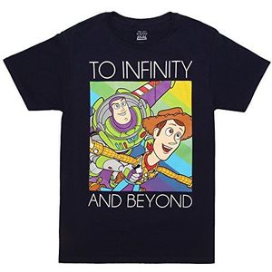 Fifth Sun Men's Disney Pixar Toy Story Infinity T-Shirt, Navy Blue, XX-Large