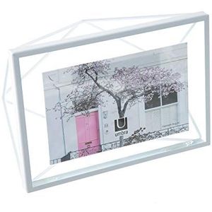 Umbra Prisma metaal, witte fotolijst, 10,2 x 15,2 cm
