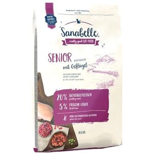 Sanabelle Senior | Droogvoer voor oudere katten vanaf 8 jaar | 4 x 2 kg