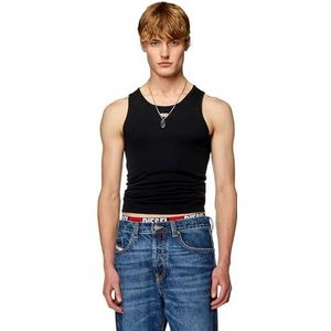 Diesel T-Lifty-d tanktop voor heren, Zwart Zwart Zwart, L