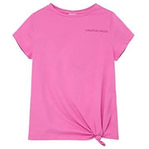 s.Oliver Junior Girl's 2128010 T-shirt, korte mouwen, lila/roze, 140, lila/roze., 140 cm