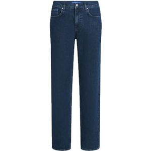 Karl Lagerfeld - Jeans - Blauw - Rechte Pijpen - Comfort Stretch Denim