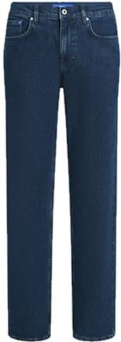 Karl Lagerfeld - Jeans - Blauw - Rechte Pijpen - Comfort Stretch Denim