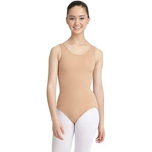 Capezio Women's Tank Leotard,Light Suntan,Medium