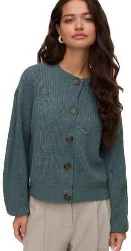 Vmlea - Gebreid Vest - O-hals - Lange Mouwen - Loose Fit