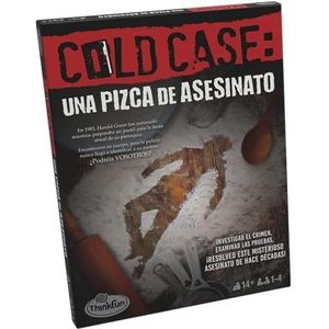 ThinkFun - Cold Case 1: De waarheid niet sterft, logicaspel en enquête voor volwassenen, 1-4 spelers, leeftijd 14 jaar