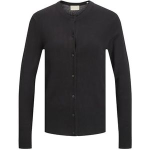 JACK & JONES Dames Jjxx Jxolivia Ls Soft Cardigan Knit Noos gebreide jas, zwart, S