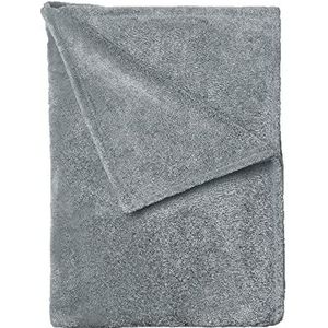 Homemania 15037 Centere-Plaid deken, voor sofa, bed, slaapkamer, grijs, microvezel, 150 x 200 cm