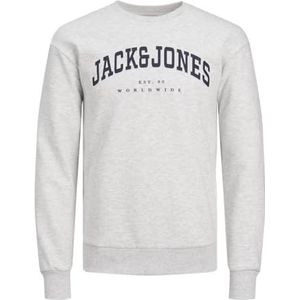 Jack&jones - Jjecaleb Varsity Sweat Crew Nck Sn Mni - Jongens - Sweaters