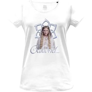 The Lord Of The Rings WOLOTRMTS004 T-shirt, wit, XXL dames, Wit., XXL