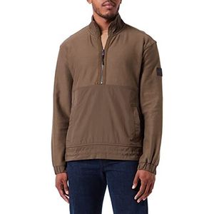 BOSS Heren Zetwill Shirt, Dark Green, XXXL