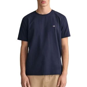 GANT The Original T-shirt voor heren, avondblauw, M