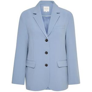 Part Two ElinaPW Blazer voor dames, oversized, lange mouwen, blazer, Faded Denim, 42