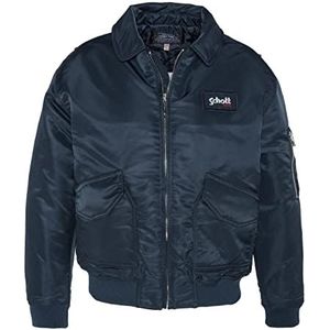 Schott NYC dames DANWRS capuchonjack CWU FIT Loose Schott, Navy, XL