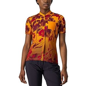 Castelli - UNLTD SENTIERO - Fietsshirt - Golden Orange/Barbaresco Red