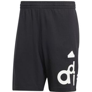 adidas Korte broek met grafische print, XL zwart