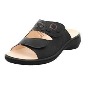 Think Camilla clogs voor dames, lederen voering, zwart/combi 0020, 36 EU, zwart combi 0020, 36 EU