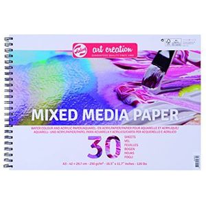 Talens Art Creation Mix Media Papier DIN A3, 250g/m², 30 vellen