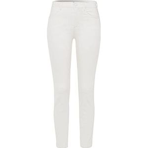 BRAX Dames stijl Ana S Push Up-effect verkorte 5-pocket skinny jeans, gebroken wit, 34W x 34L