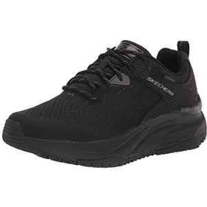 Skechers heren D'LUX Trail sneaker, zwart, 41 EU