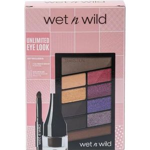 Wet n Wild Ultimate Eye Look Set, Make-up Set met Langdurige Wenkbrauw Pomade & Color Icon 10 Pan Shadow Palette, Romige Pomade en Hoog-Gepigmenteerde Oogschaduw voor Intense Mengbare Looks
