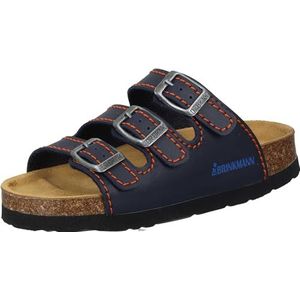 Dr. Brinkmann 505111 Sandalen voor volwassenen, uniseks, Blauw Ozean Oranje 5, 29 EU (11.5 Kinder UK)