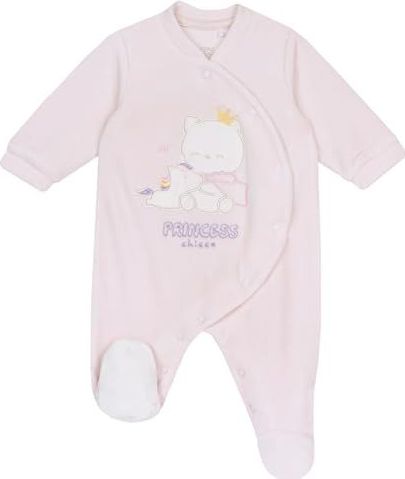 Chicco - Nachtkledij - Goudgeel - Fluweel/Nicky Velours - Lang/maxi