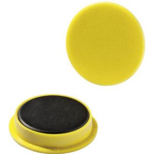 Durable 475104 magneten, industriële verpakking, 15 mm, 75p, geel, 20 st.
