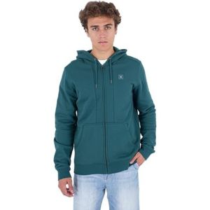 Hurley Box Zip Fleece Sweatshirt Heren