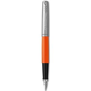 Parker Jotter Originals-vulpen | klassieke oranje afwerking | medium penpunt | blauwe en zwarte inkt