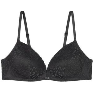 Women'Secret Driehoekige beha, gevoerd, antraciet, 85B, Grijs, 85B