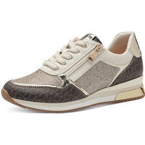 MARCO TOZZI Dames 2-23713-41 Sneaker, Cream Comb, 39 EU, Crèam Kam, 39 EU