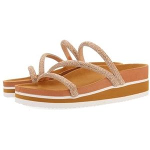 GIOSEPPO Bencovac - Sleehaksandalen - Goud - Biologisch Materiaal - Strass-steentjes