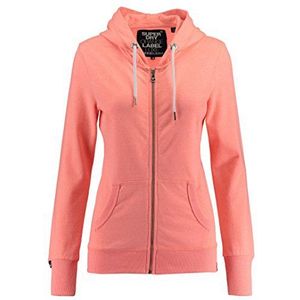 Superdry O L Luxe Lite Edition Ziphood Sweatshirt met ritssluiting en capuchon voor dames - - 40