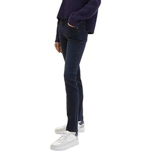 TOM TAILOR Dames Alexa Slim Jeans 1036915, 10173 - Dark Stone Blue Black Denim, 32W / 32L