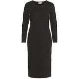 Vila VIARMERONE L/S lange jurk - NOOS, zwart, XL