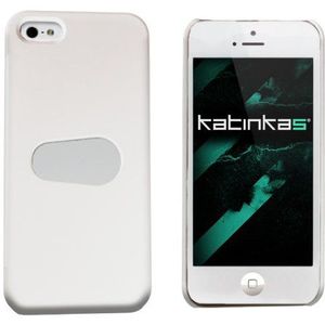 Katinkas Credit Card Slider Cover voor Apple iPhone 5 wit