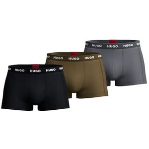 Hugo - 50532611 Boxers - Zwart - 3 Eenheden - Stretchjersey