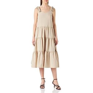 Part Two Povlapw Dr Dress Relaxed Fit dames, Feather Grey, 44