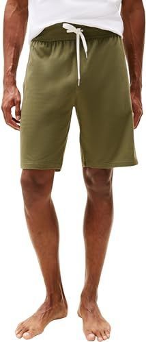 Tommy Hilfiger - Korte Broek - Olijfgroen - Effen